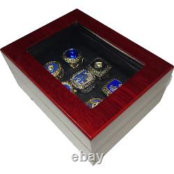 Los Angeles Dodgers MLB World Series Championship 7 Ring Box Set / Display Case