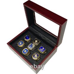 Los Angeles Dodgers MLB World Series Championship 7 Ring Box Set / Display Case