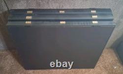 Lot Of 3 Matte Black Finish Trading 36 Card Display Case 30x24 Pokemon Football