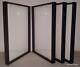 Lot of 4 Sports Jersey Display Cases and Hangers Frame Backing Shadow Box B