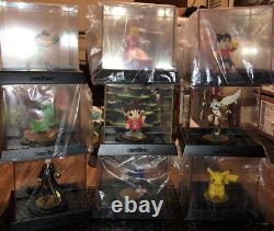 Lot of Amiibo 55 Figures In Hori Display Cases No Boxes Fire Emblem Villager