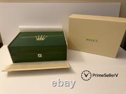 Luxury 10-Slot Green Wooden Watch Box Premium Display Storage Case