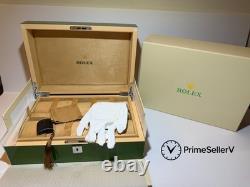 Luxury 10-Slot Green Wooden Watch Box Premium Display Storage Case