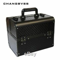 Luxury Cosmetic Organizer Box Case Makeup Bag Travel Beauty Professional Display