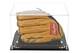 MLB Collectible Clear Baseball Glove Display Case with Gold Risers (A004-GR)