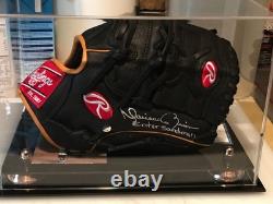 MLB Collectible Clear Baseball Glove Display Case with Gold Risers (A004-GR)