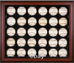 Mahogany Framed 30-Ball Display Case