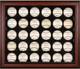 Mahogany Framed 30-Ball Display Case Fanatics