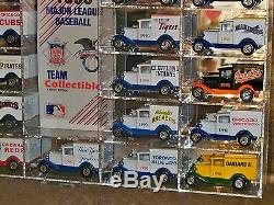 Matchbox 1990 MLB Team Trucks in Display Case-WithBoxes 26 In All/MINT