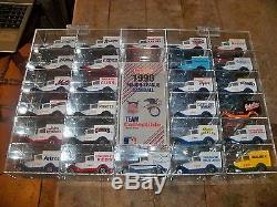 Matchbox 1990 MLB Team Trucks in Display Case-WithBoxes 26 In All/MINT