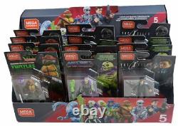 Mega Construx Heroes Mini Figures Series 5 Sealed Case display box, scareglow