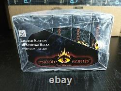 Middle Earth CCG MECCG LIMITED Edition The Wizards Starter Display Case Sealed