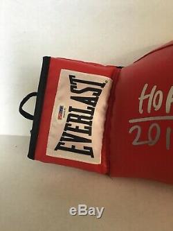 Mike Tyson Hof Autographed Glove And Display Case