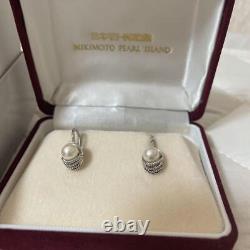 Mikimoto pearl earrings Jewelry Case Display Box mzmr