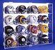 Mini Football Helmet Display Case Holds 16 NFL Made in USA New in Box