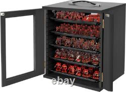 Miniature Storage Case for Collectibles, Miniature Display Cases with Magnetic D