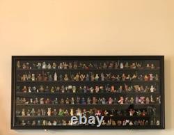 Minifigures Display Case 200 Pc Lego Figurines Wall Mount Cabinet Shadow Box