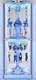Minifigures Display Case 6 Tier 72 LED Light Figure Collectibles White Cabinet