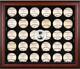 Minnesota Twins Logo Mahogany Framed 30-Ball Display Case-Fanatics