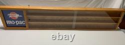 MoPac Display Case with 3 Shelves Plexiglass Doors, 59 3/4 X 12 1/4X 2 1/2