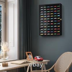 Model Car Display Case 1/64 Scale Diecast Wall-Mounted for Mini Toys and Smal