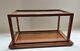 Model/Collectable Display Case Oak Wood/Acrylic Inside glass is 16x10x8