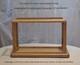 Model/Collectible Wood/Acrylic Display Case In Stock #PP25012