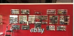 Model Diecast 118 Display Case holds 10 ANGLED SHELVES