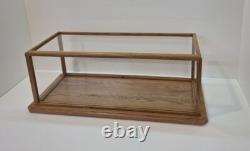 Model Display Case Wood/Acrylic Glass inside measures 28L x 10W x 10 #PP24022