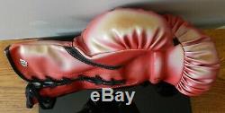 Muhammad Ali Signed Autographed Everlast Boxing Glove withCOA and display case