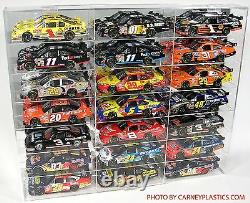 NASCAR 124 Diecast Display Case 21 Comp. Fits Action 21 Cars