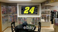 NASCAR Die cast 10 Car 124 Vertical fits RCCA Display Case