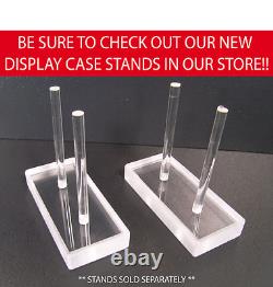NASCAR Die cast 10 Car 124 Vertical fits RCCA Display Case