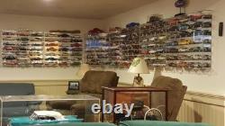 NASCAR Die cast 10 Car 124 Vertical fits RCCA Display Case