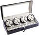 NEW Watch Winder Box Watch Display Case EXCELLENT Leather 8+9 Automatic Watches