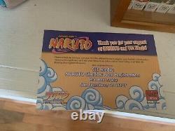 Naruto shadow box set Volumes 1-27 1 Of 5000 Display Case With Original Box