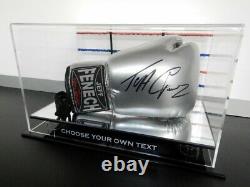 New Boxing Glove Mirror DISPLAY CASE UFC MMA WWE Sports Memorabilia Lego