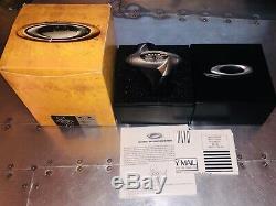 New In Box Oakley Torpedo Watch Stainless Steal Case And Face Rare Display A+++