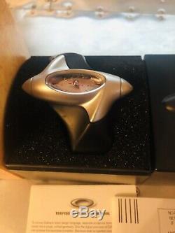New In Box Oakley Torpedo Watch Stainless Steal Case And Face Rare Display A+++