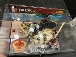 New LEGO Ninjago Legacy 70659 70666 70670 Light up Display Case Dragon Spinjitzu