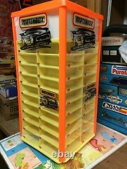 New Old Stock 75 Car Matchbox Rotating Display Case In The Box