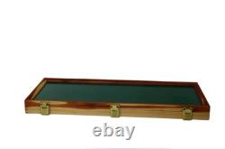 ON SALE! Cedar Wood Display Case 9 x 25 x 2 for Arrowheads Knifes & More