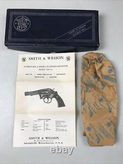 Old Vintage S&W Smith & Wesson Gun Box 38 Military & Police Revolver Model 64