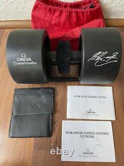 Omega Speedmaster Michael Schumacher Watch Box Limited Model Tire Display Case