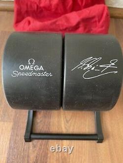 Omega Speedmaster Michael Schumacher Watch Box Limited Model Tire Display Case