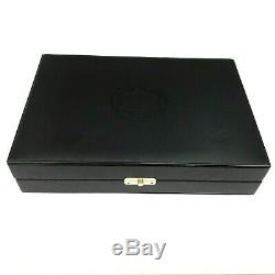 Original Luxury Montblanc Leather Display Box for 20 Pens Rare Good Condition