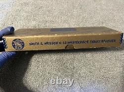 Original Smith & Wesson K32 Masterpiece Gold Box Pre-Model 16 K-32 6 Inch Nice