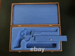 Original Smith Wesson Mahogany Wood Presentation Case Box 8 3/8