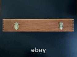 Original Smith Wesson Mahogany Wood Presentation Case Box 8 3/8