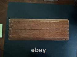 Original Smith Wesson Mahogany Wood Presentation Case Box 8 3/8